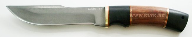 Нож Медведь (булатная сталь, граб, бубинго)