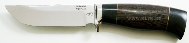 Нож Грибник (сталь Х12МФ, венге, граб)