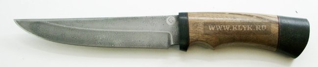 Нож R008 (булатная сталь, орех, G-10)